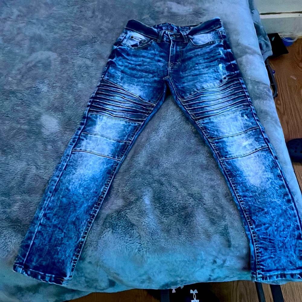 Jeans, sizes 8, blue